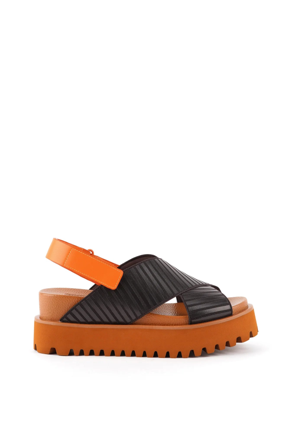 United Nude Rico X Sandal - Amber Glow