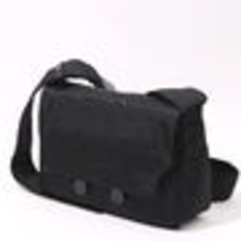 Marni Crossbody Messenger Bag - Black