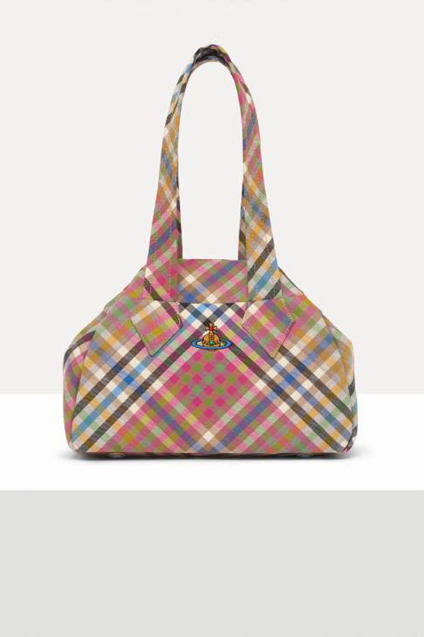 Vivienne Westwood Heather Check Shoulder Bag - Heather Check