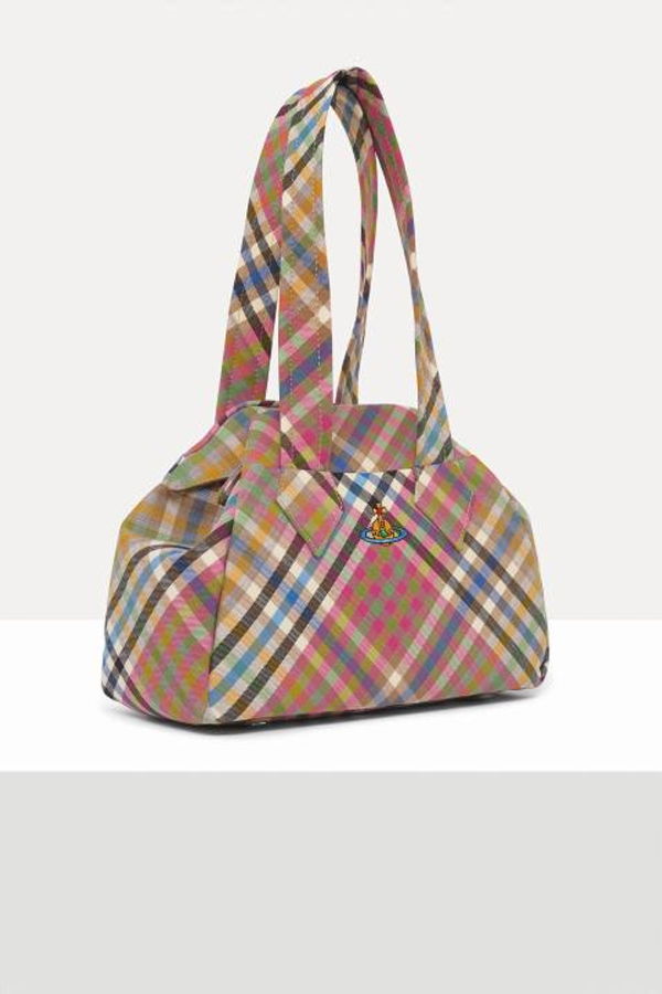 Vivienne Westwood Heather Check Shoulder Bag - Heather Check