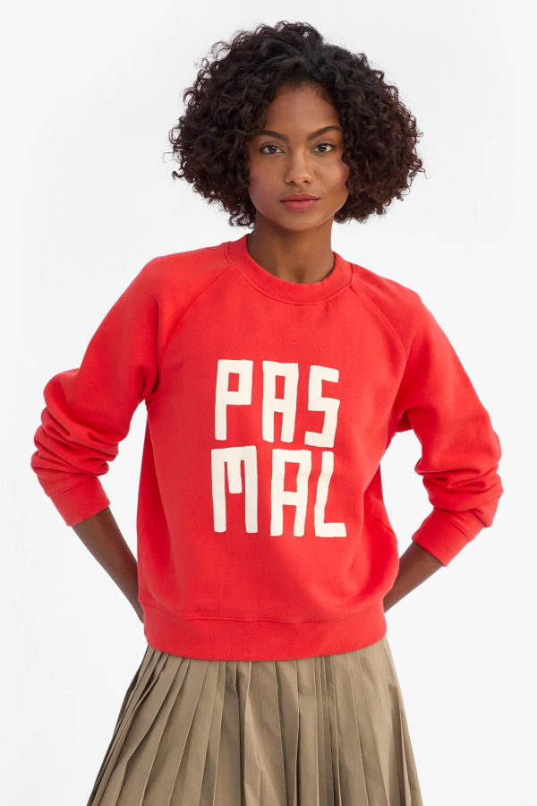 Clare V. Pas Mal Le Court Sweatshirt