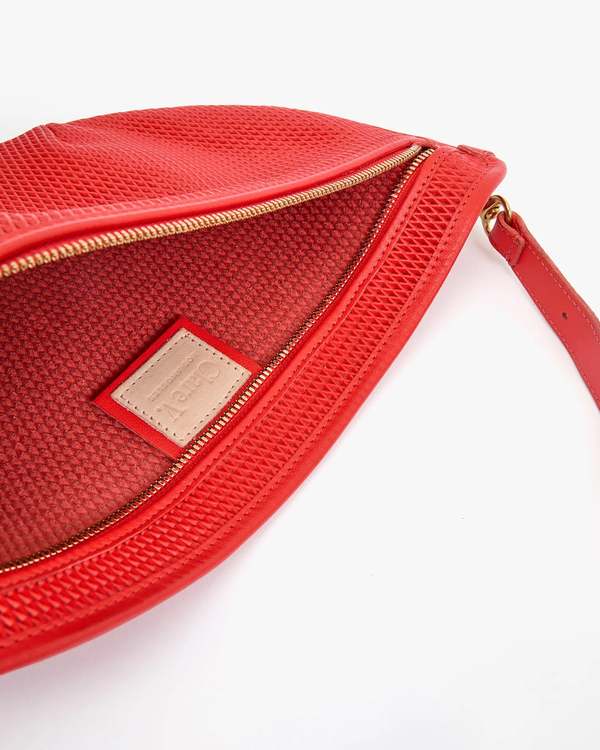 Clare V. Grande Diamond Perf Fanny