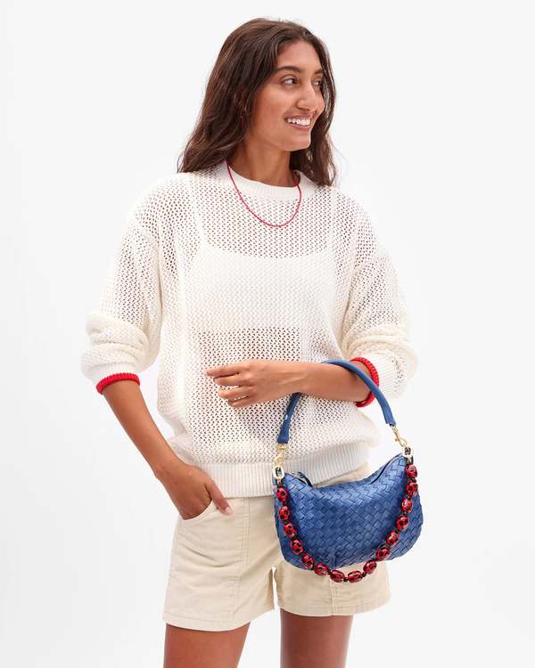 Clare V. Shortie Strap Checker