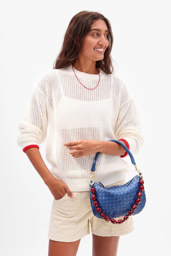 Clare V. Shortie Strap Checker