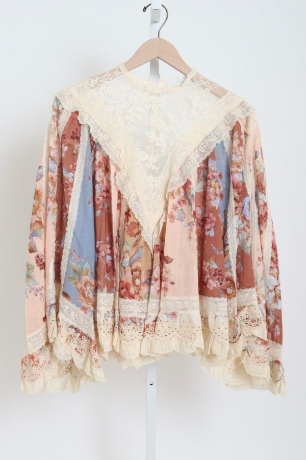 Zimmermann Awaken Lace Trim Blouse