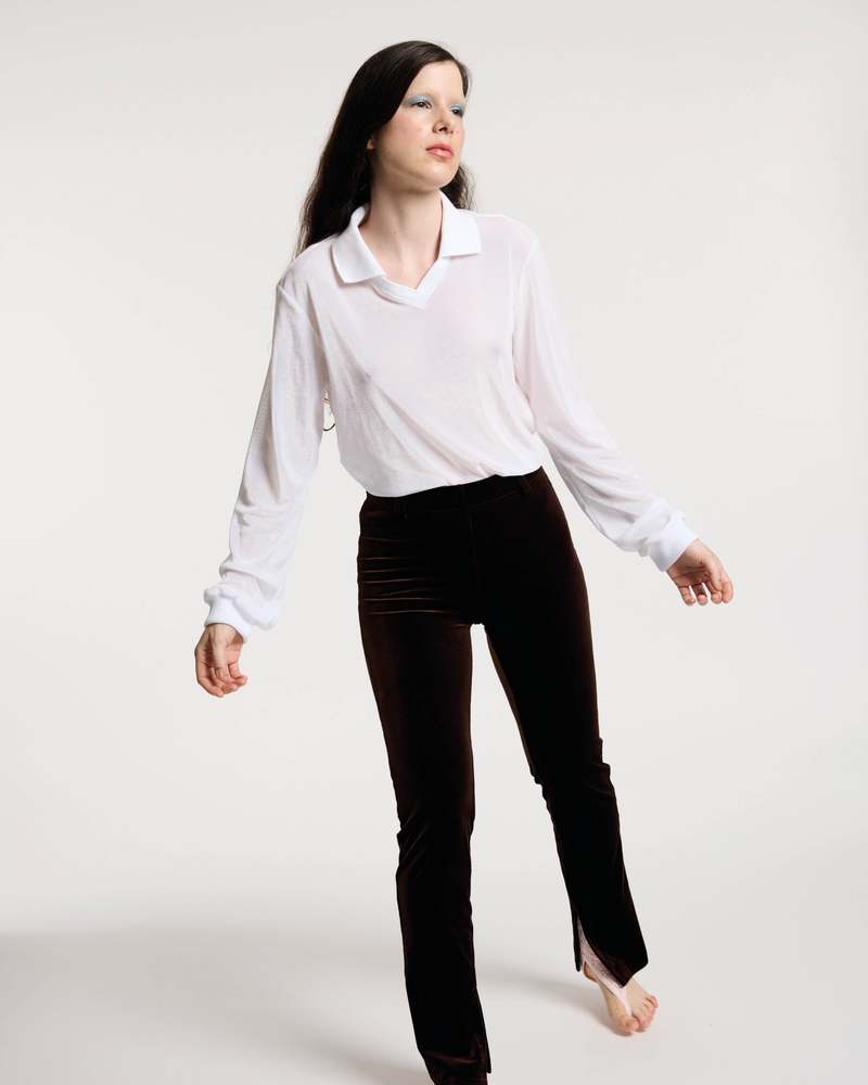 Simone Wild Trikot Top - White