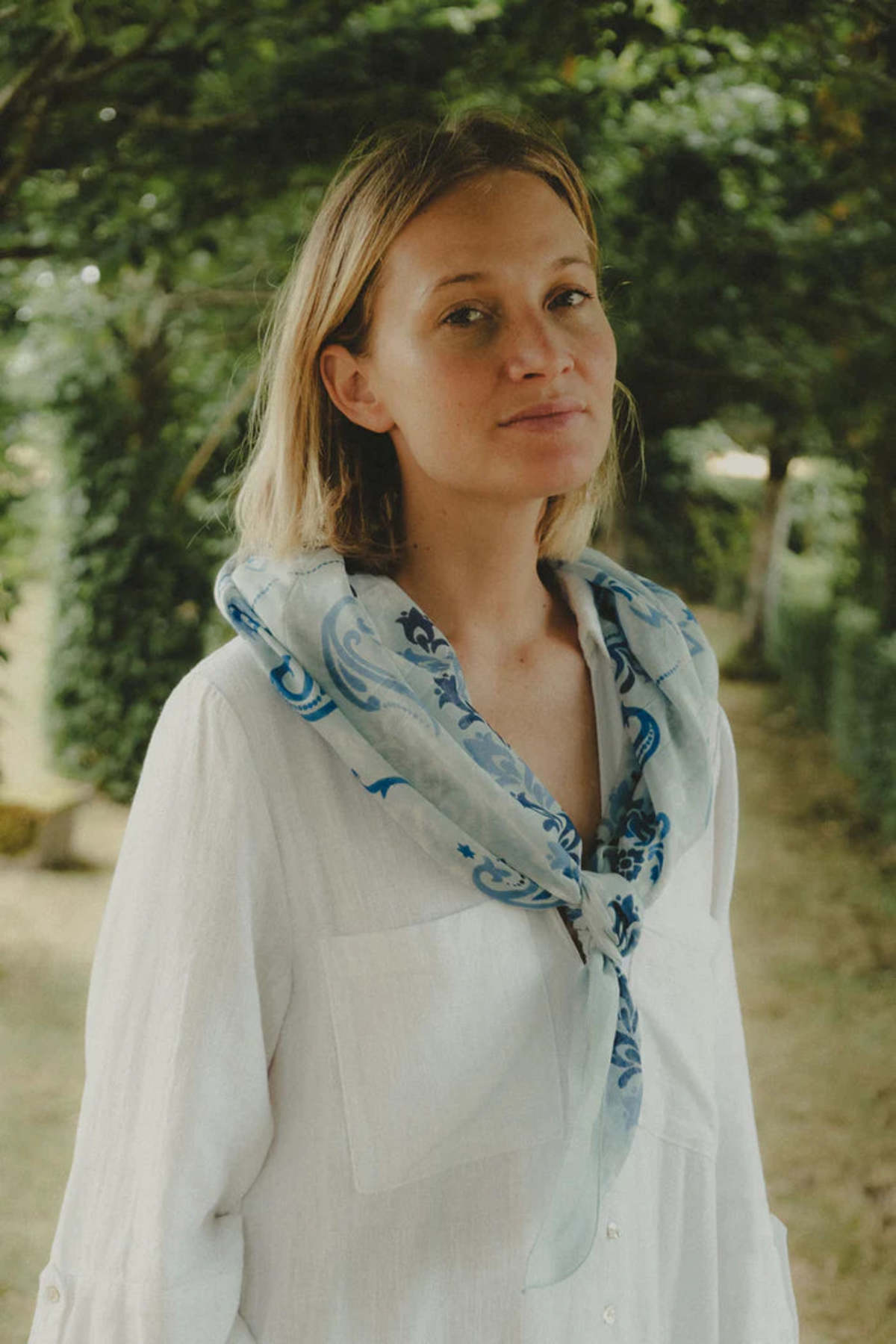 Maison Lecomte Flament Dinard Cotton Bandana Scarf - Image 2 of 3