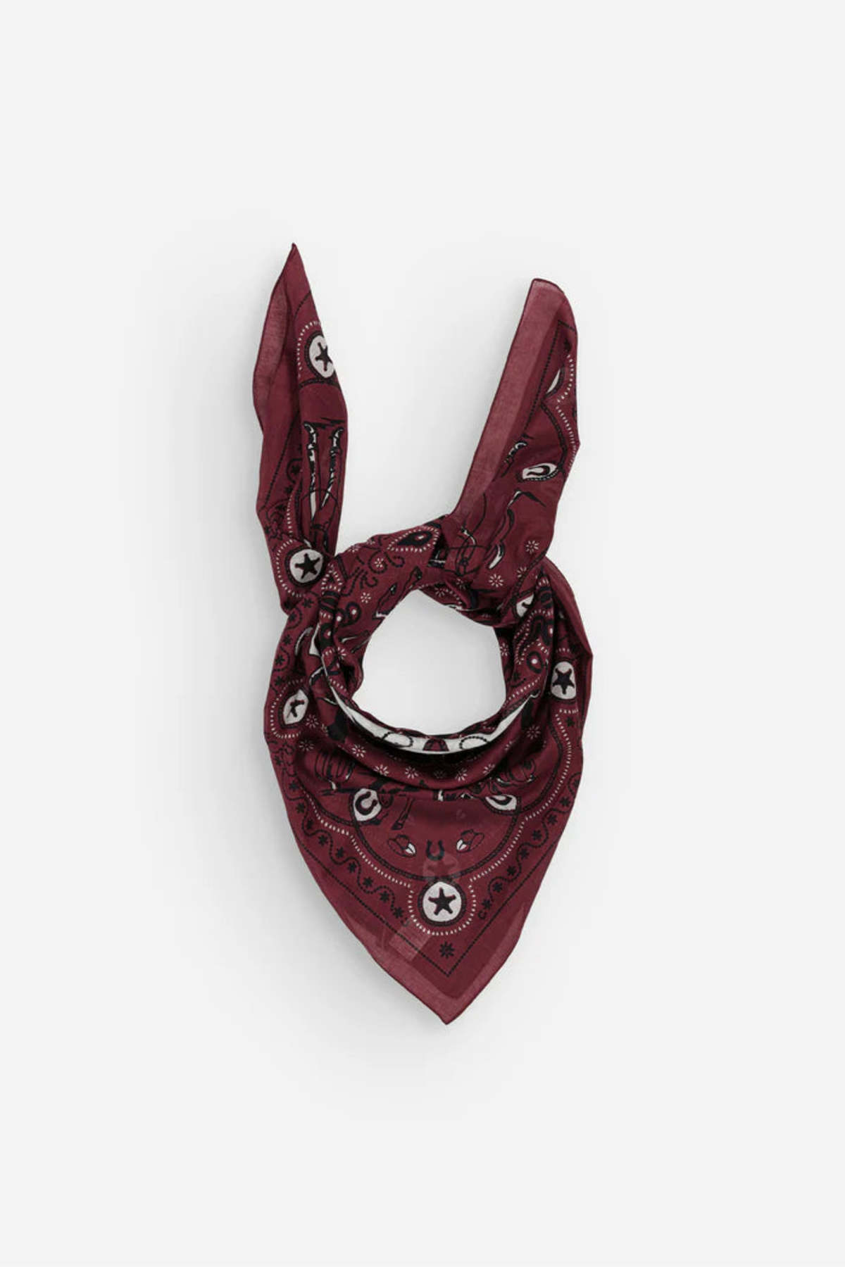 Maison Lecomte Flament Far West Cotton Bandana Scarf - Image 1 of 2