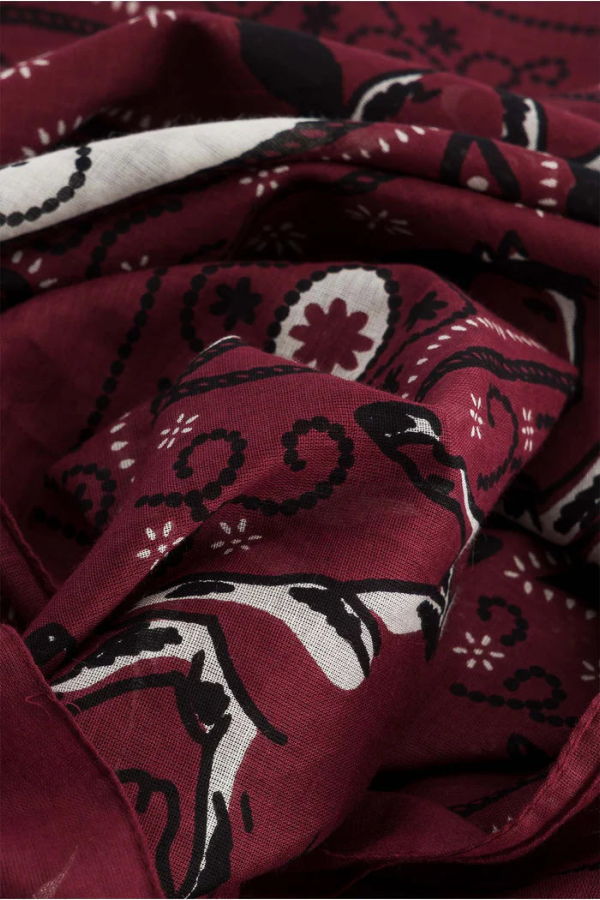 Maison Lecomte Flament Far West Cotton Bandana Scarf