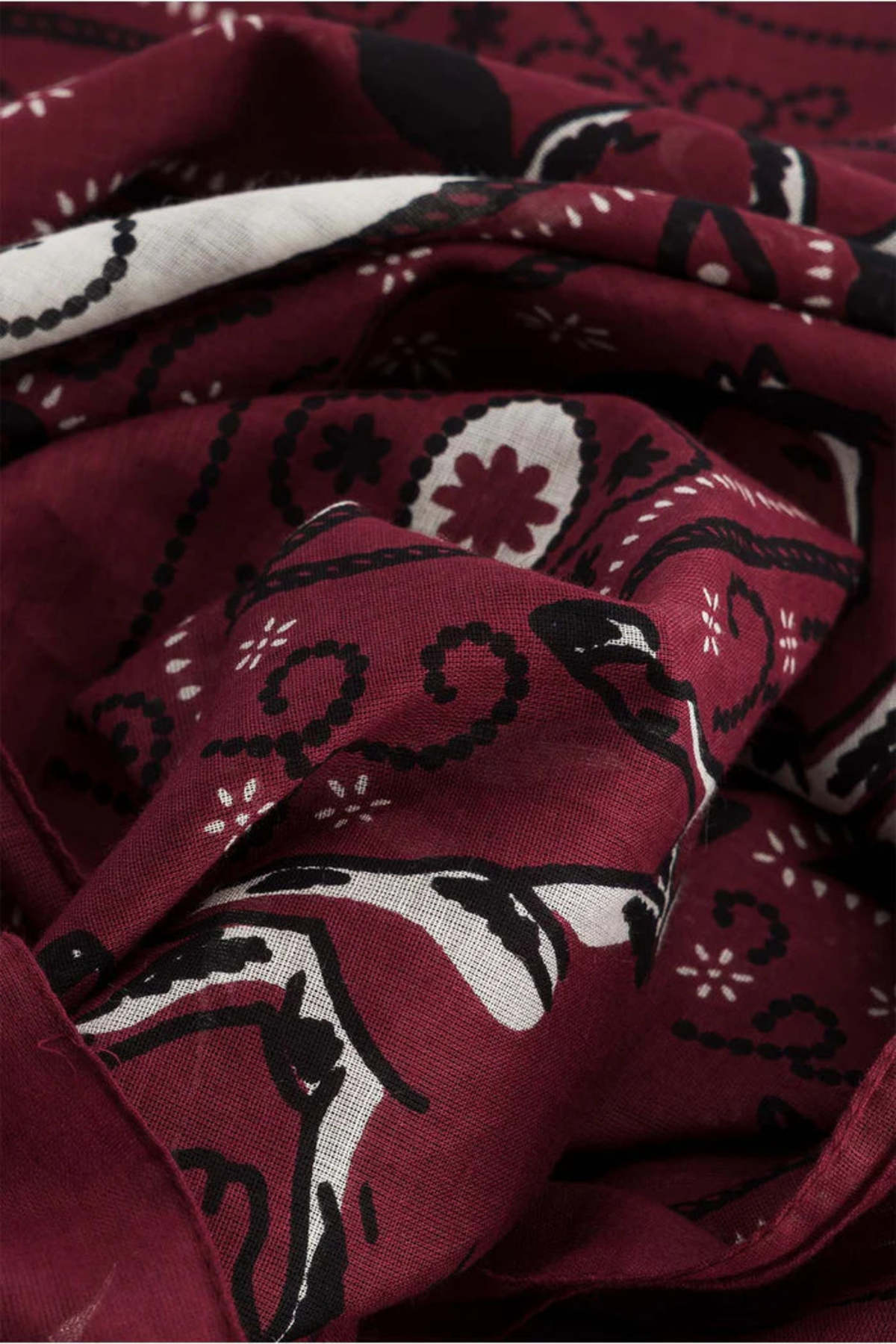 Maison Lecomte Flament Far West Cotton Bandana Scarf - Image 2 of 2