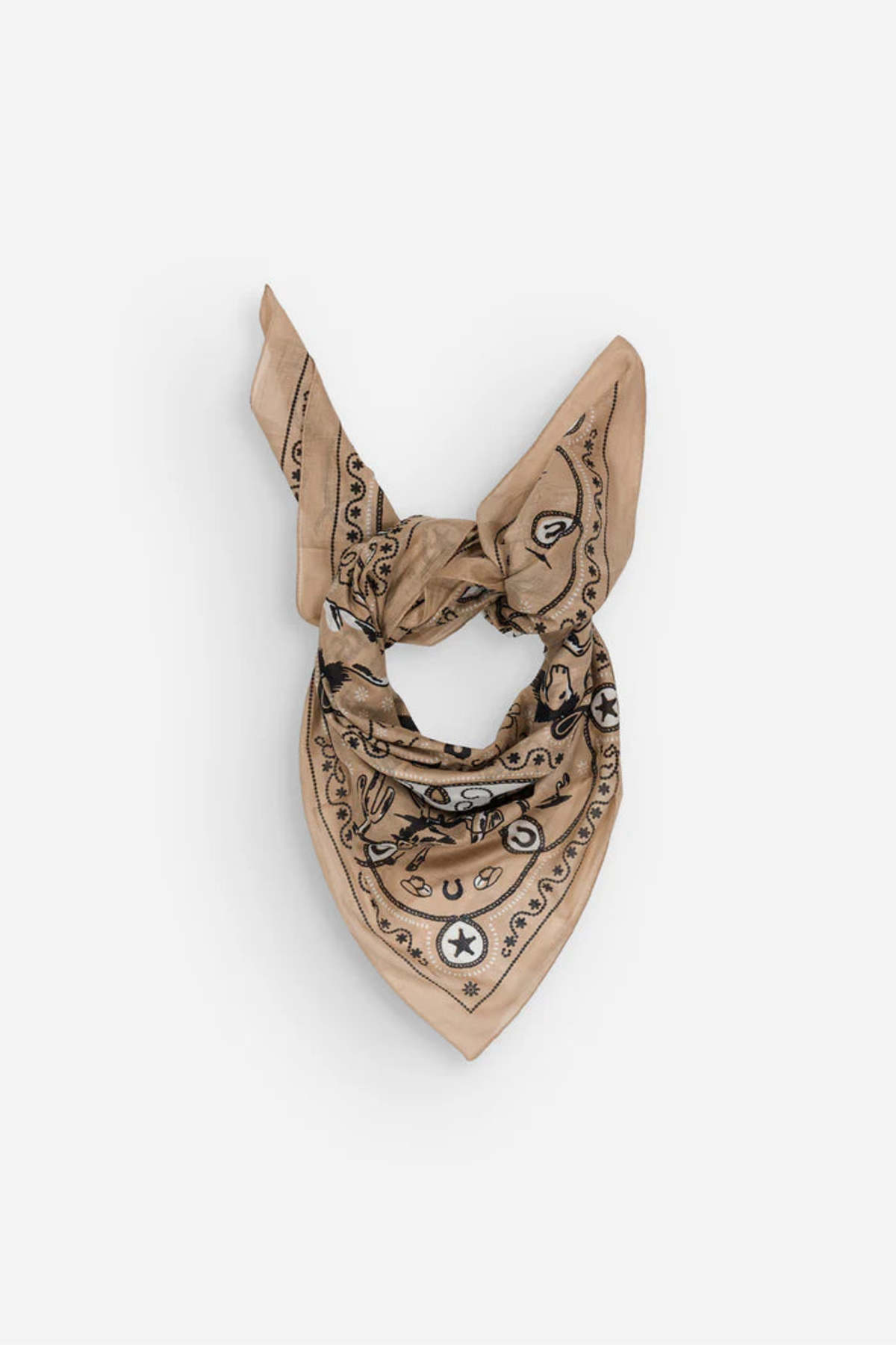 Maison Lecomte Flament Far West Cotton Bandana Scarf - Image 2 of 2