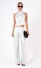 Nonchalant Label Norma Pant - White - Thumbnail 1