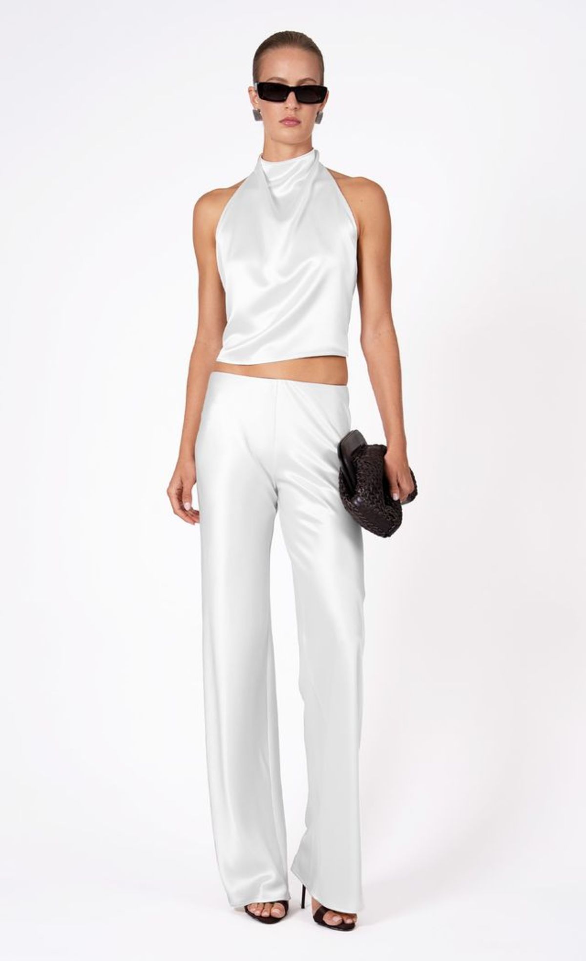 Nonchalant Label Norma Pant - White - Image 1 of 4