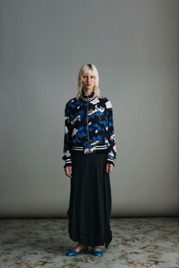 Undercover Asymmetric Skirt - Black