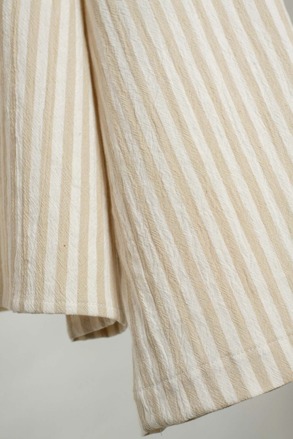 William Frederick Cafe Shirt Fox Fibre Stripe - Cream - Image 5 of 6