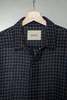 William Frederick Cafe Shirt - Navy Olive Plaid - Thumbnail 4