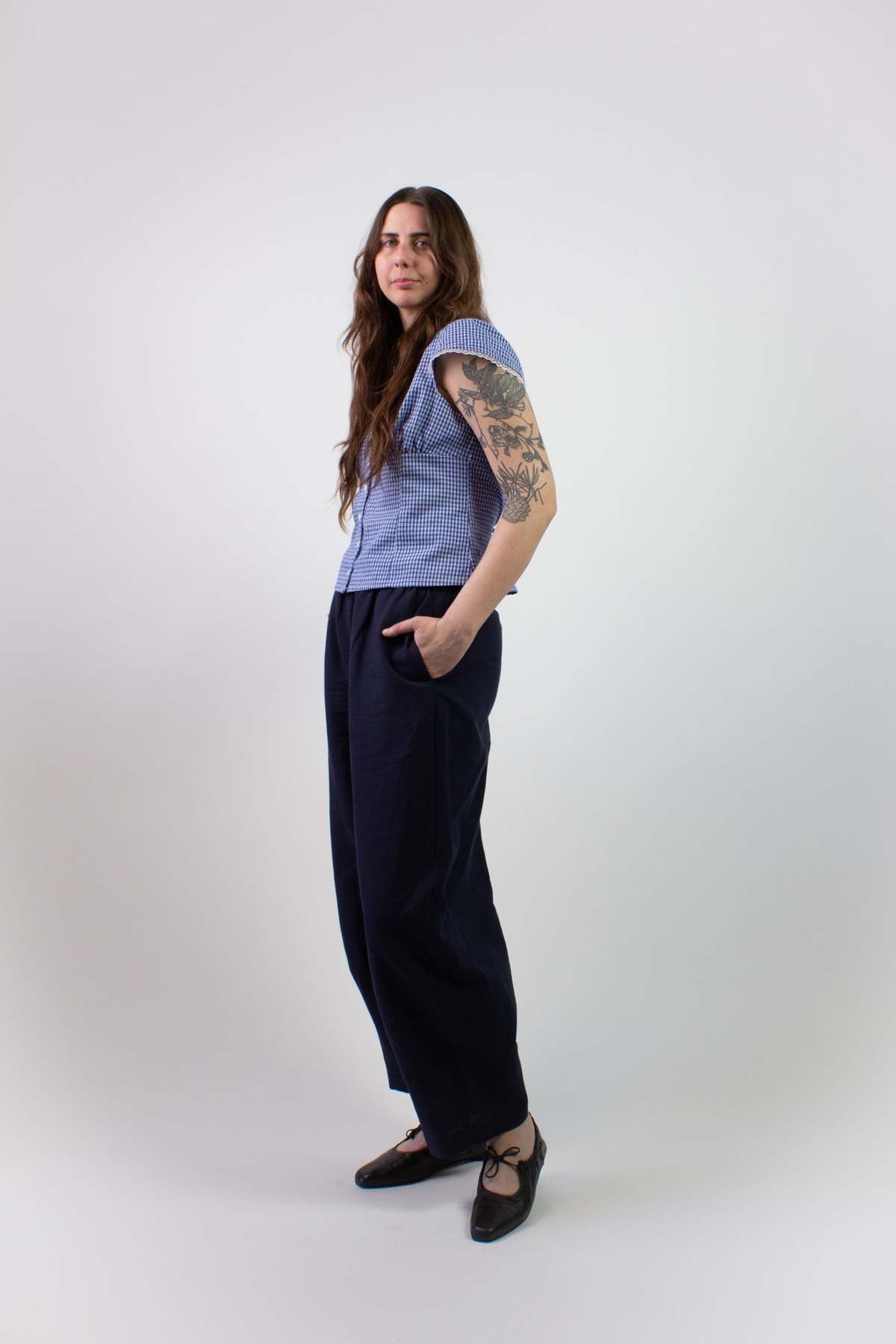 Nikki Chasin Contessa Pant - Midnight - Image 3 of 5