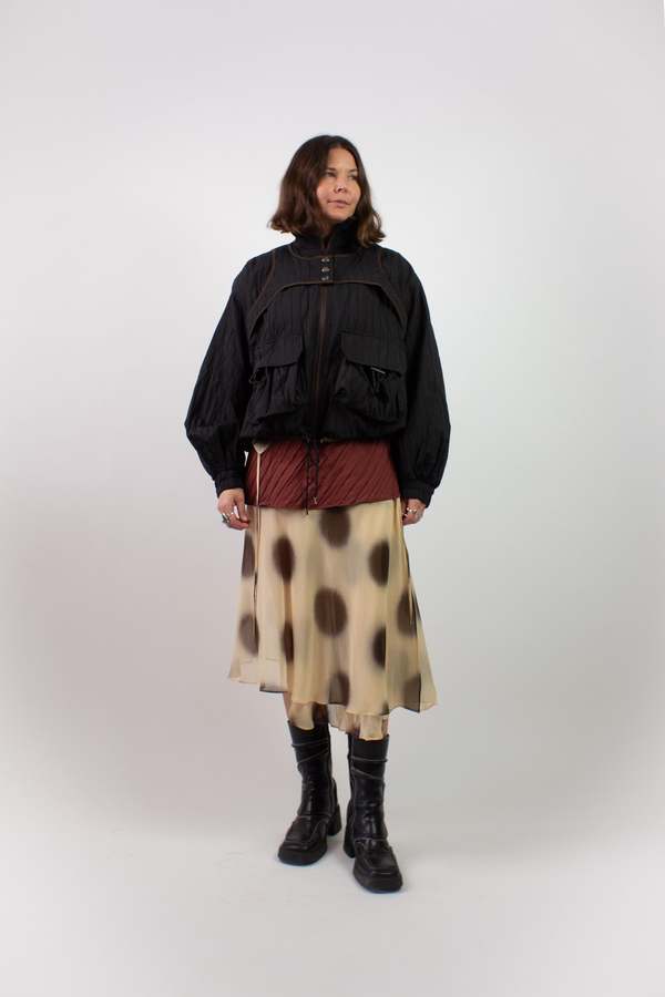 KkCo Layered Dot Skirt