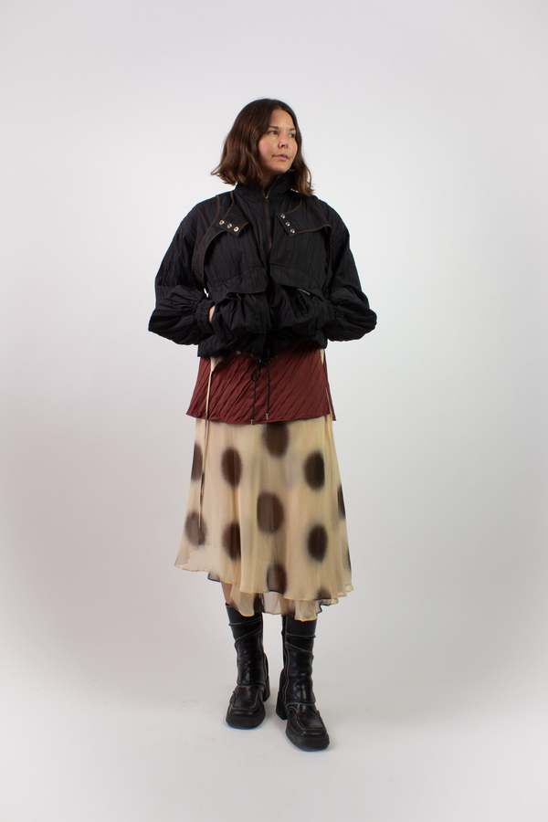 KkCo Layered Dot Skirt