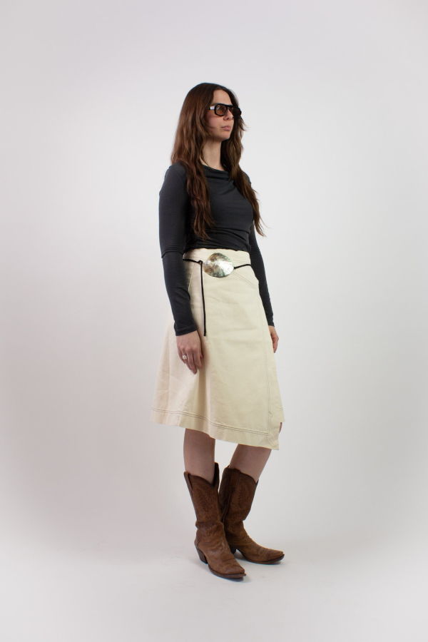 KAT ZARRA Silk Shell Belt