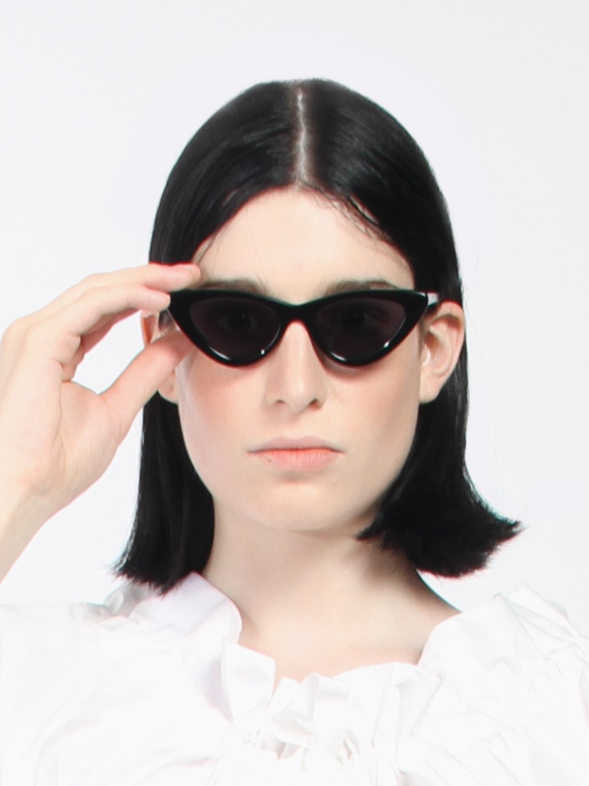 Adam Selman x Le Specs The Last Lolita Sunglasses - Black 