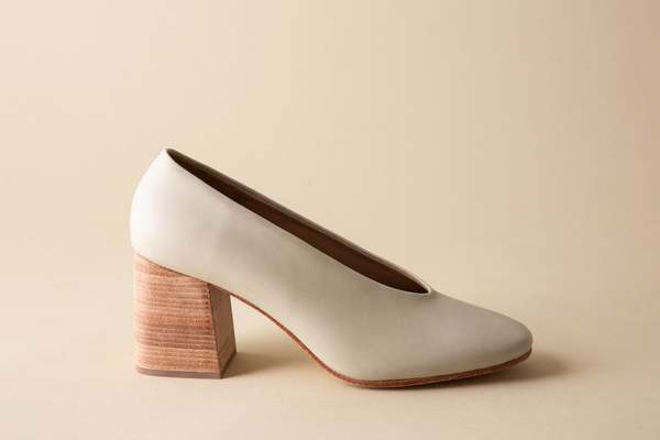 Huma Blanco Salvador Block Heel Heels