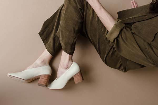 Huma Blanco Salvador Block Heel Heels