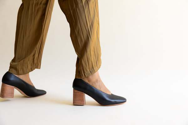 Huma Blanco Salvador Block Heel Heels