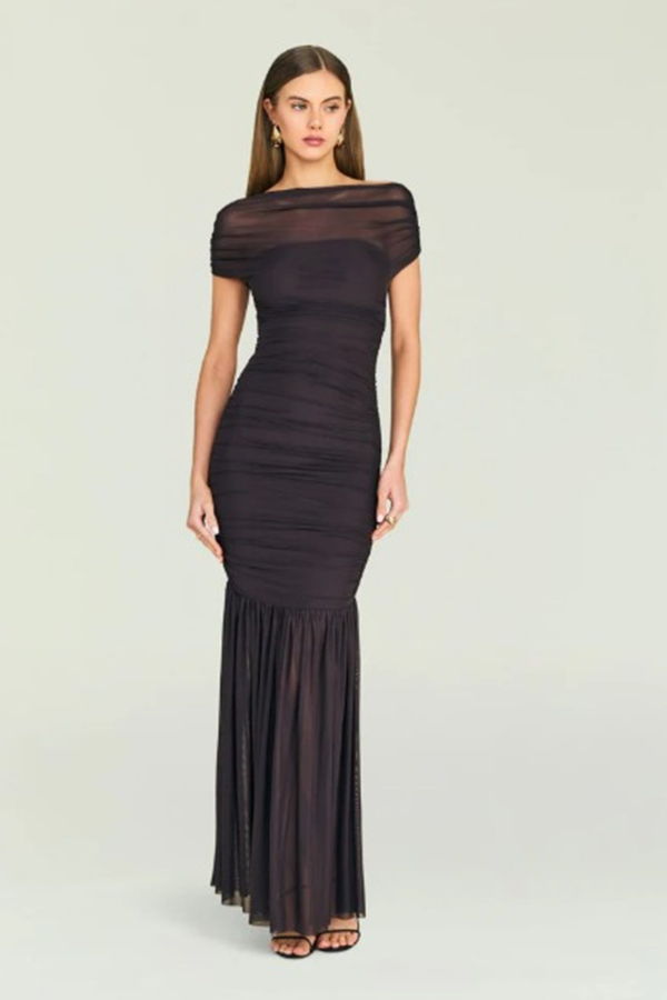 Ser.o.ya Noel Gown - Ash Brown