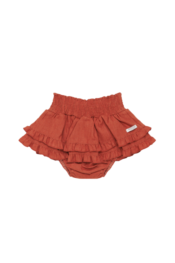 KIDS Donsje Vaibi Linen Bloomers - Rosewood