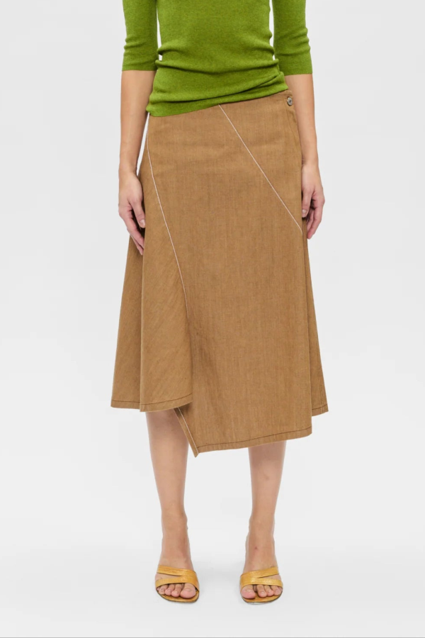 6397 Diagonal Tawny Skirt