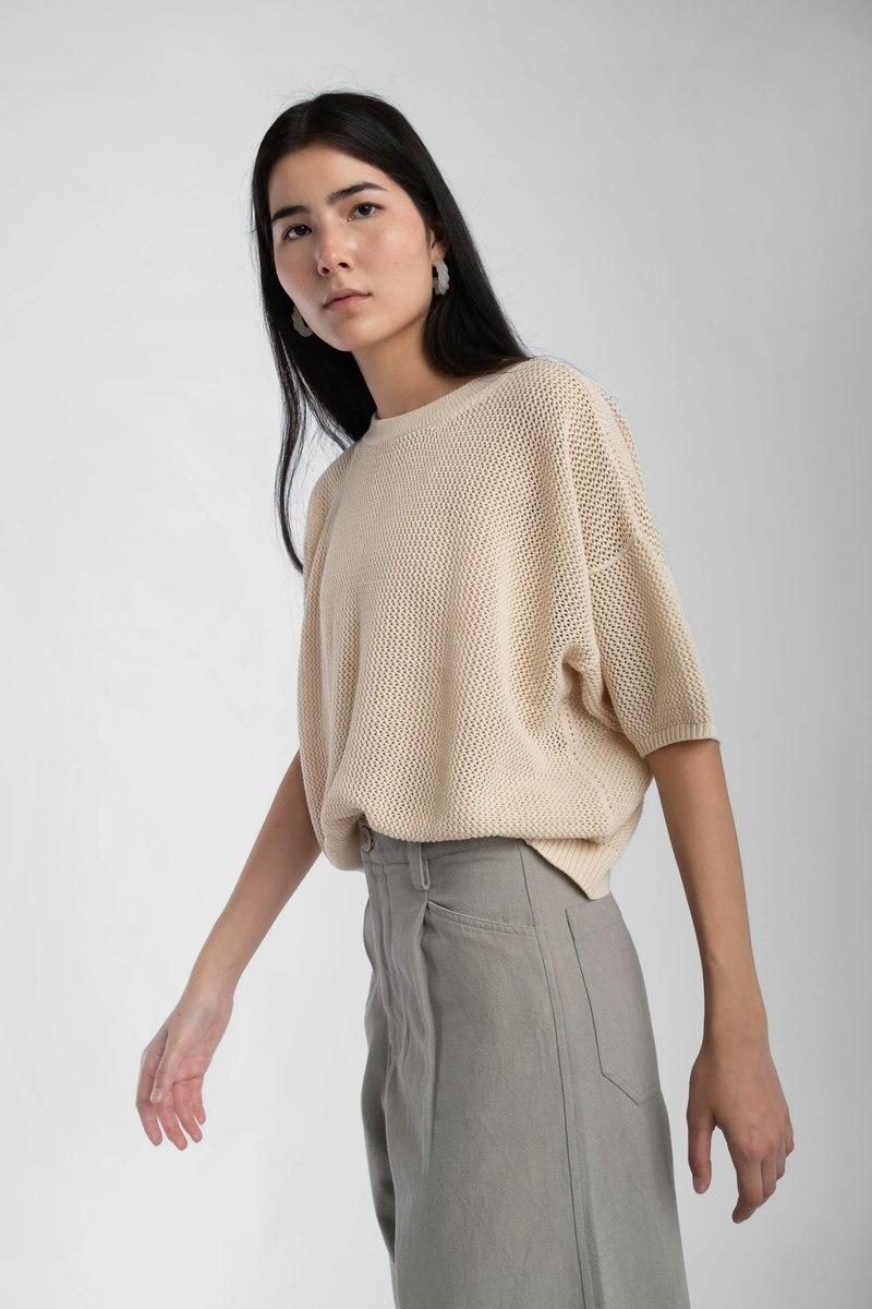 Micaela Greg Mesh Tee