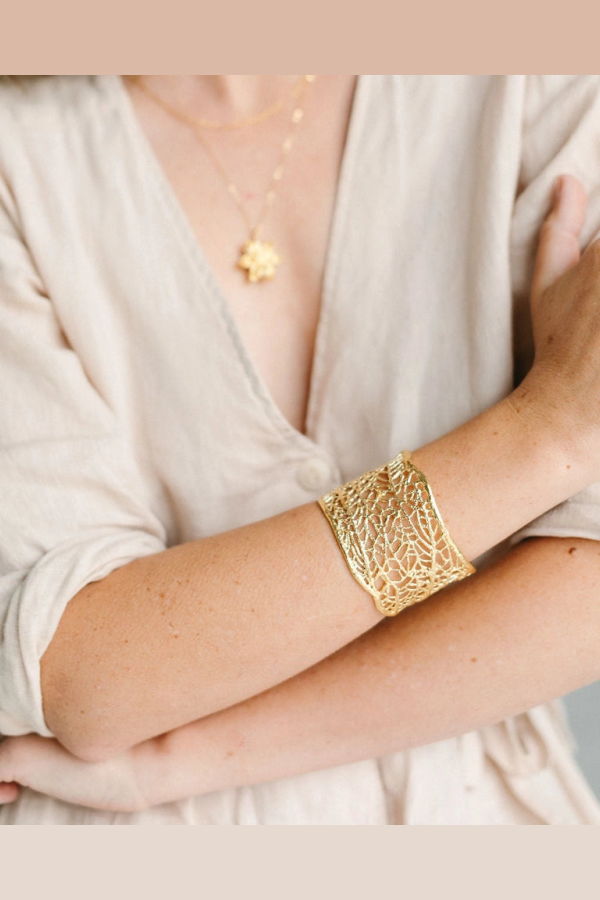 Laura Elizabeth Stephanie Cuff Bracelet