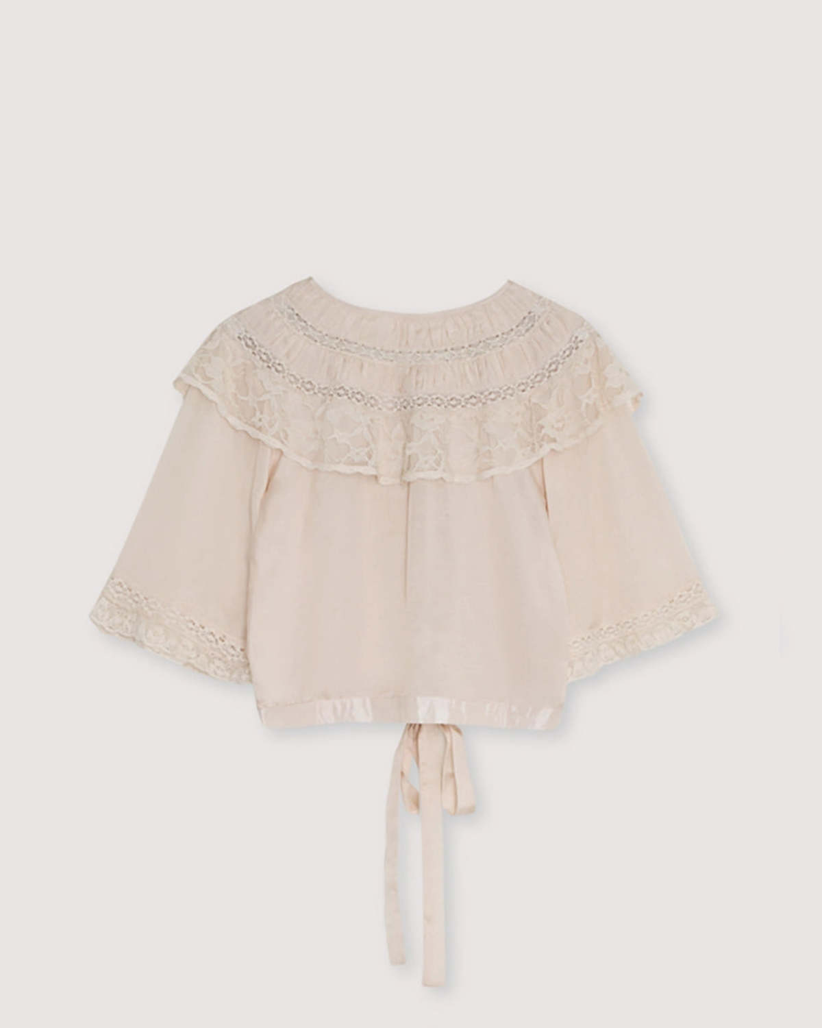 The New Society Ammi Blouse - Pure Cloud - Image 6 of 7