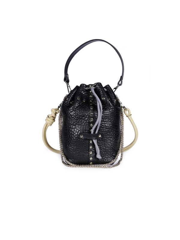 Craie Studio Beco Stud Bag - Bubble Noir