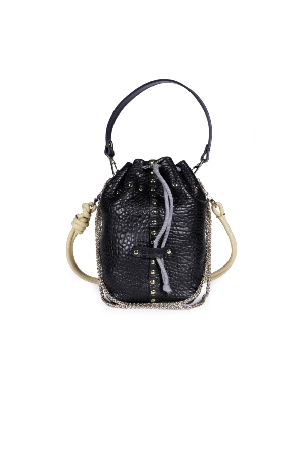 Craie Studio Beco Stud Bag - Bubble Noir