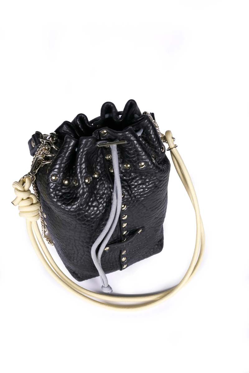 Craie Studio Beco Stud Bag - Bubble Noir
