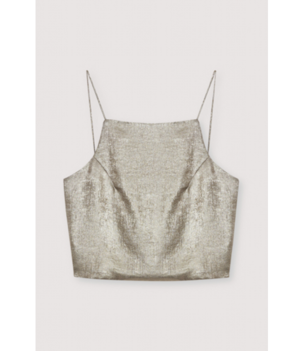 The New Society Saffron Top