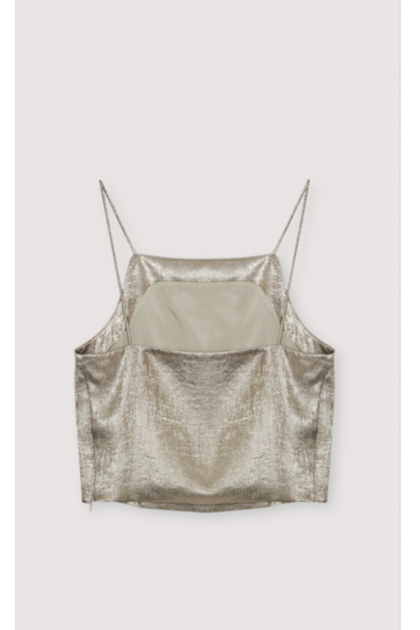 The New Society Saffron Top