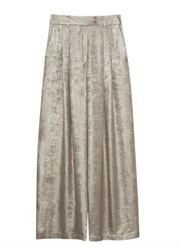 The New Society Saffron Trouser Pant - Gold