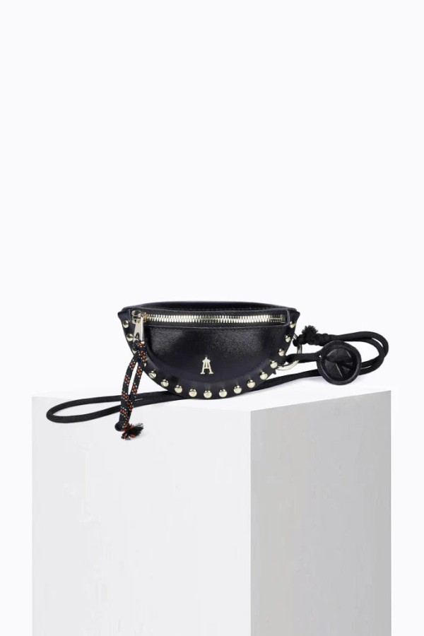 Craie Studio Winou Clou Small Fanny - Noir