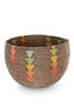 African Modern Prism Triangles Deep Storage Basket - Thumbnail 5