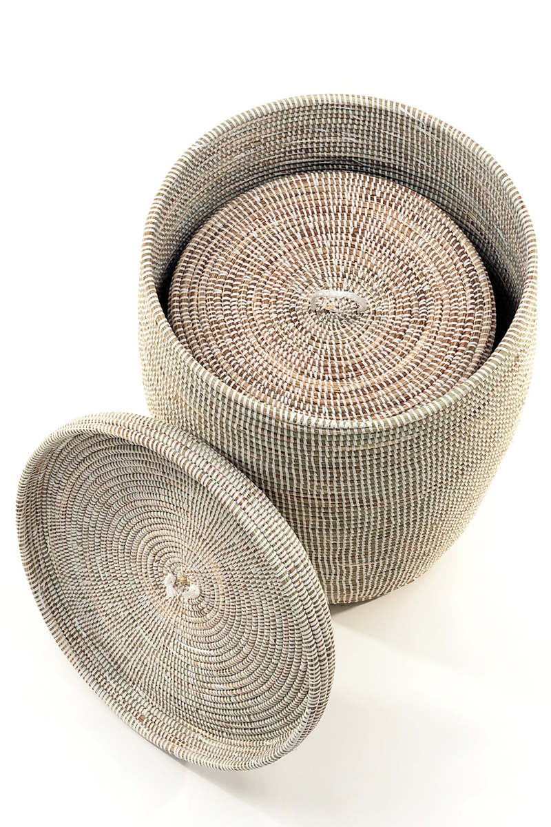 African Modern Sand Dune Hamper Set