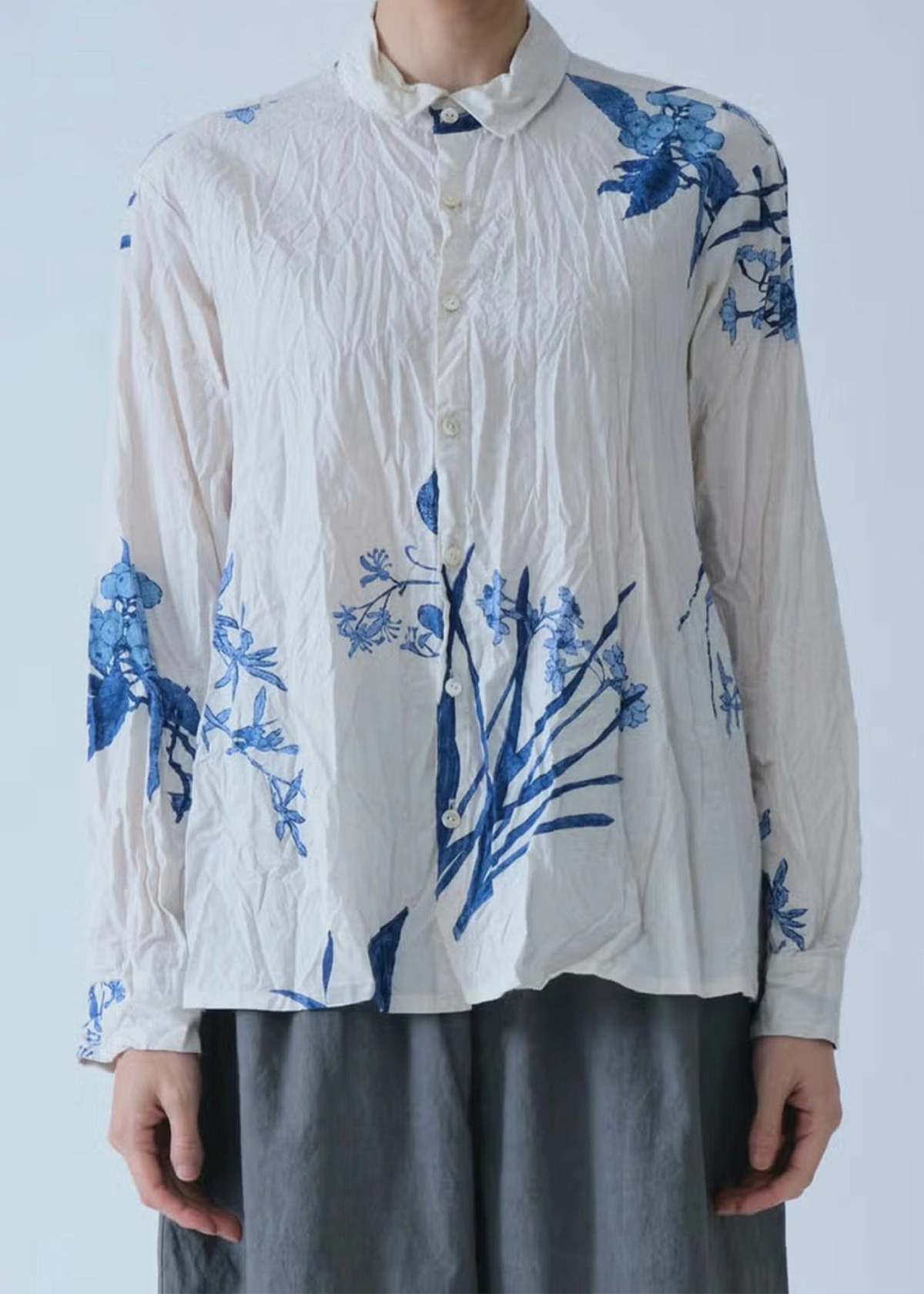 Pas de Calais Blouse 6790 - Navy - Image 1 of 7