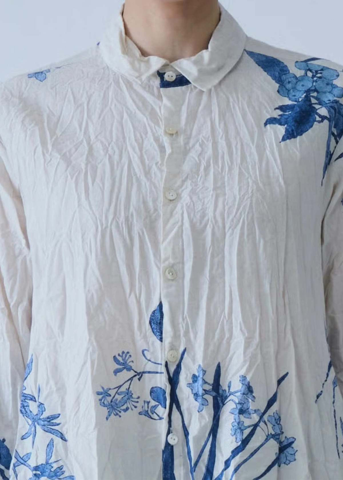 Pas de Calais Blouse 6790 - Navy - Image 4 of 7