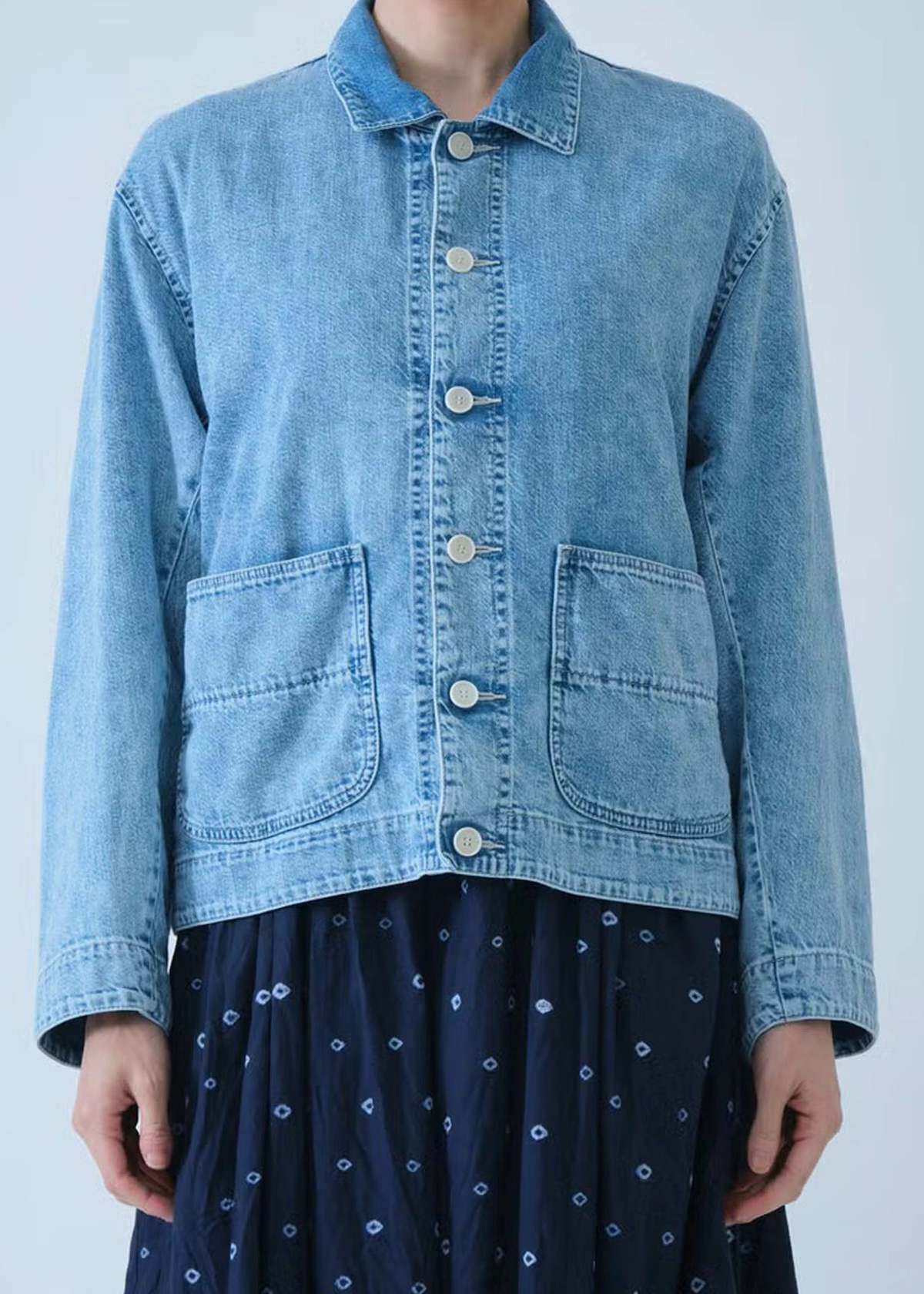 Pas de Calais 3429 Jacket - Denim - Image 1 of 5