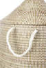 African Modern Slender Laurel Hamper Basket - Thumbnail 4