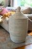 African Modern Slender Laurel Hamper Basket - Thumbnail 5