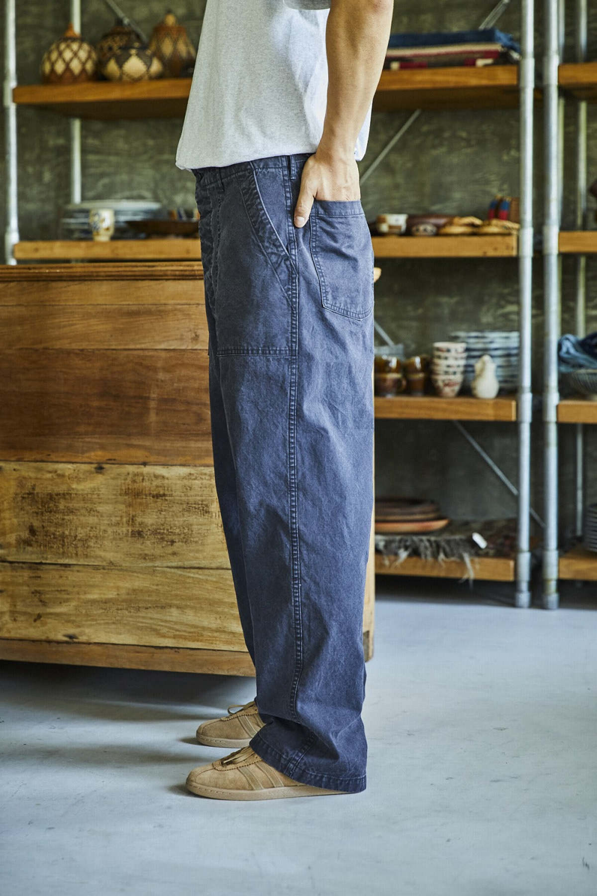 Orslow Summer Fatigue Pants - Image 6 of 6
