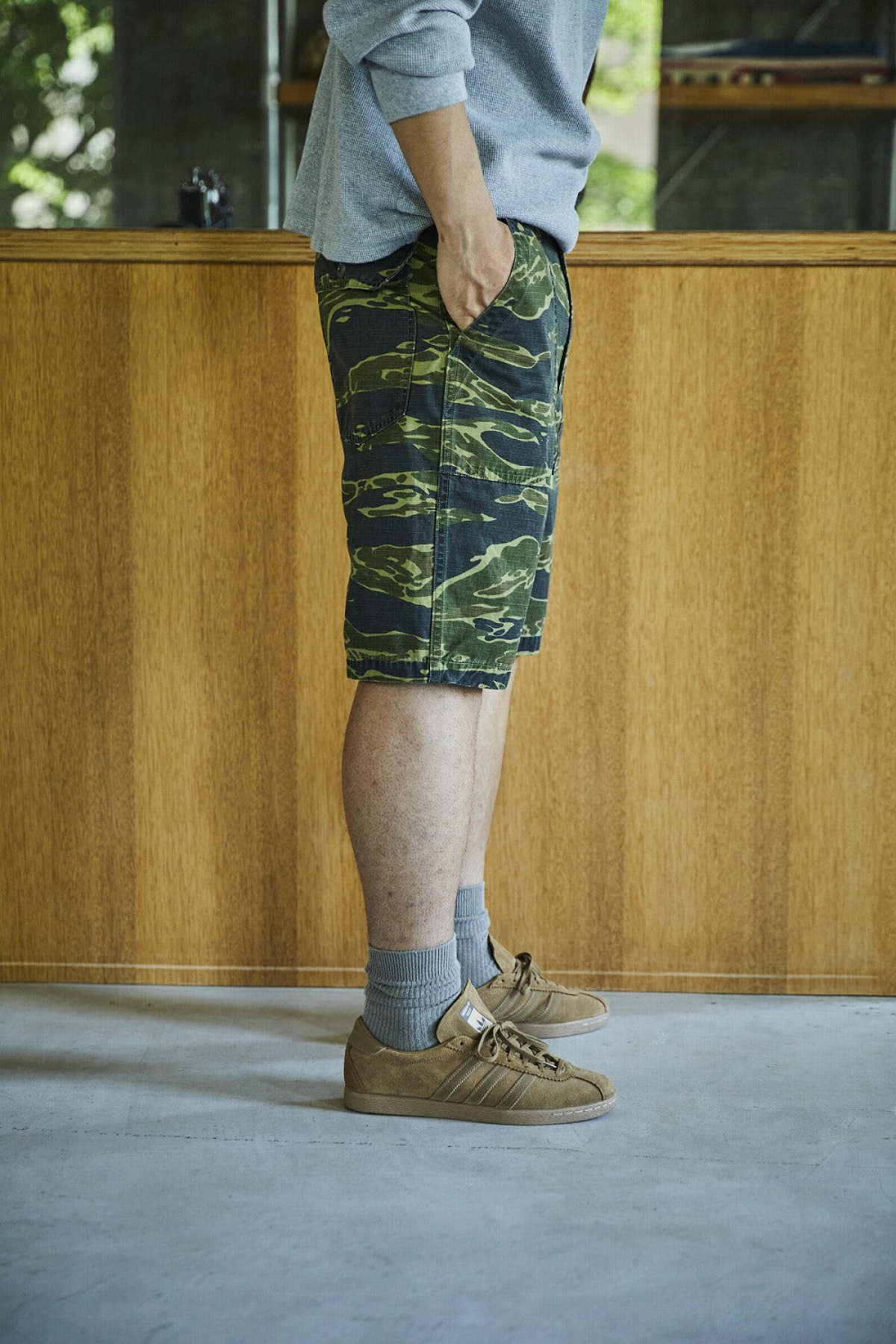 Orslow U.S. Army Fatigue Shorts - Image 3 of 10